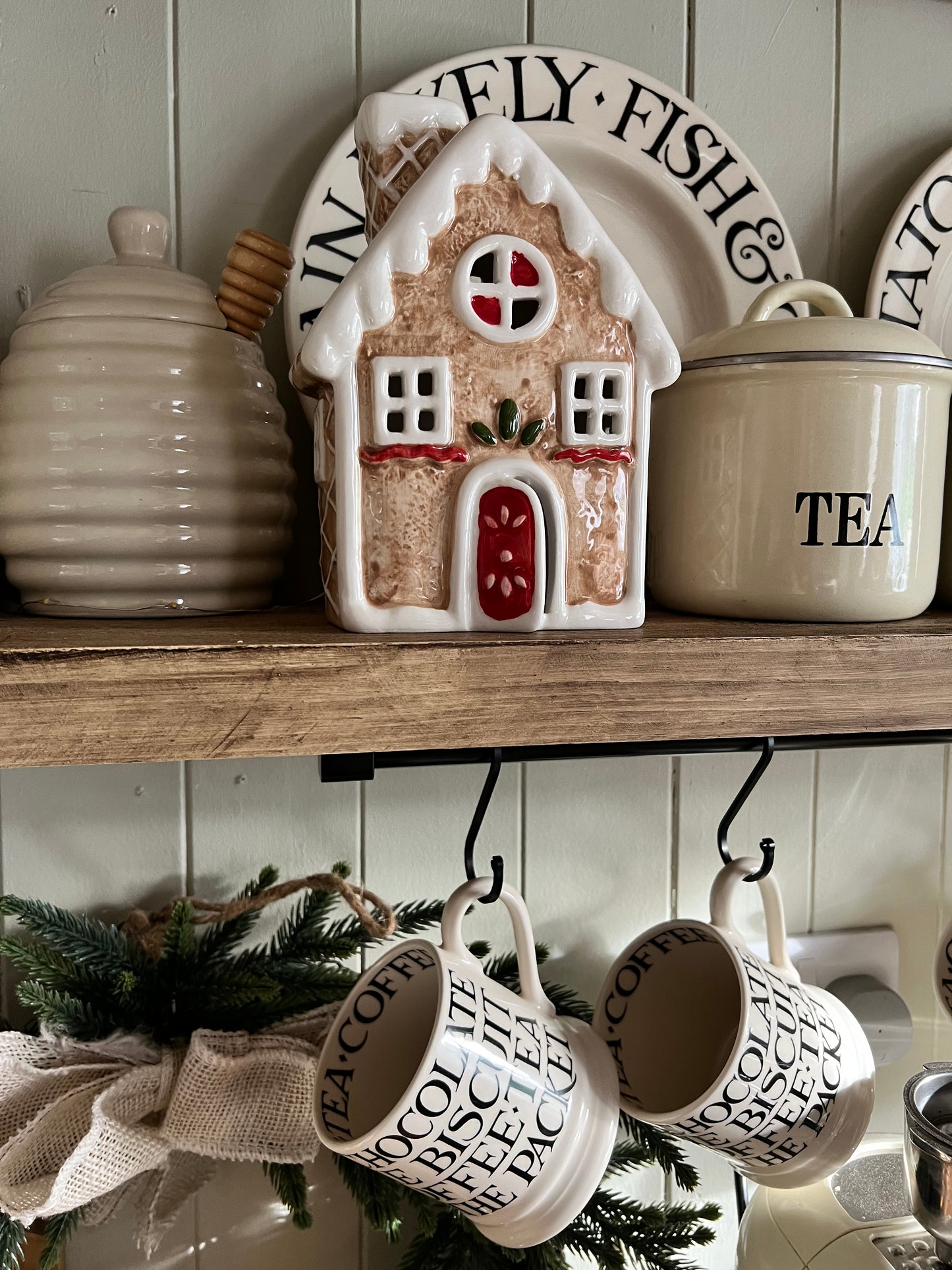 Gingerbread House Tea Light Holder