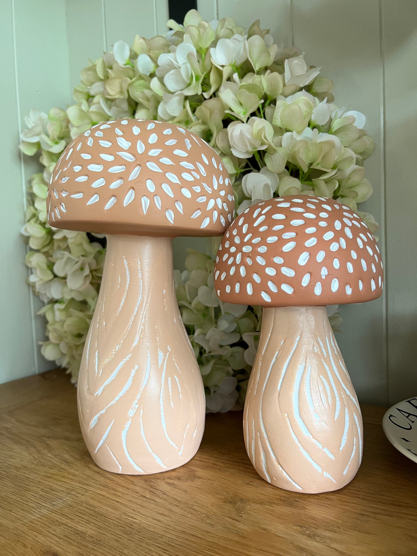 Clay Rustic Mushrooms (Sold Individually)