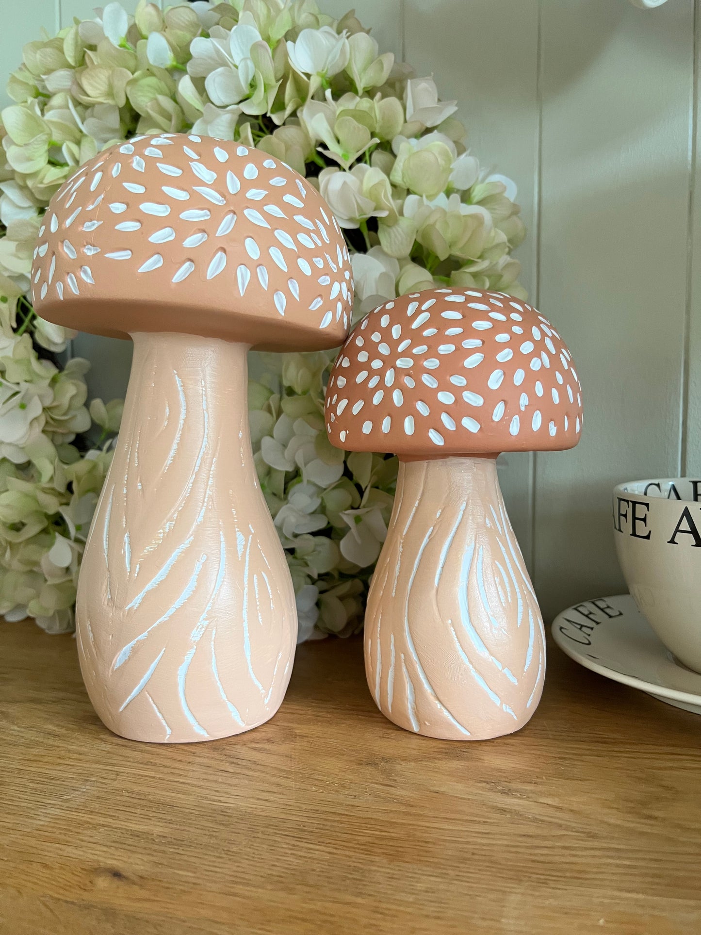 Clay Rustic Mushrooms (Sold Individually)