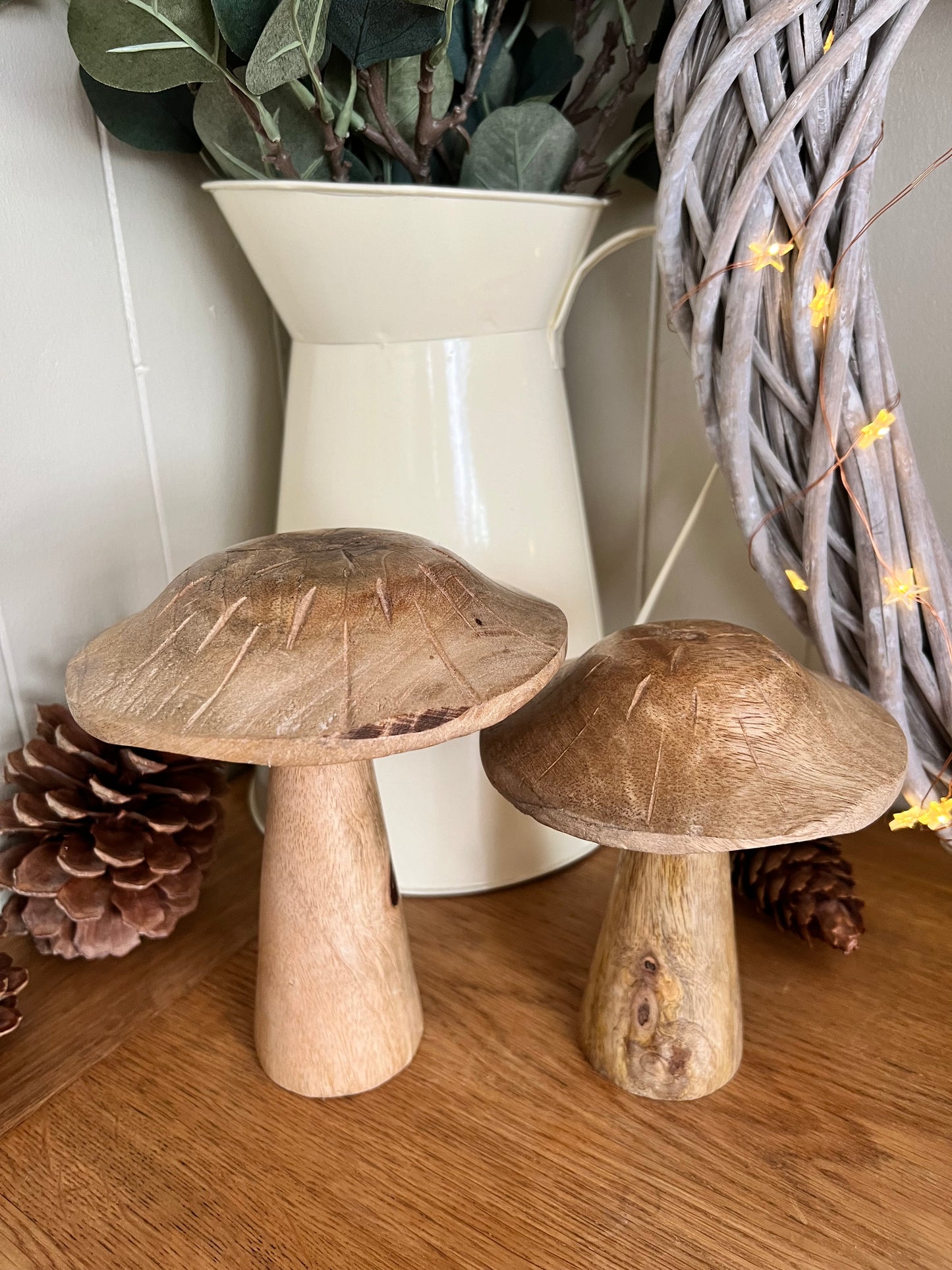 Wooden Mushrooms (Sold Individually)