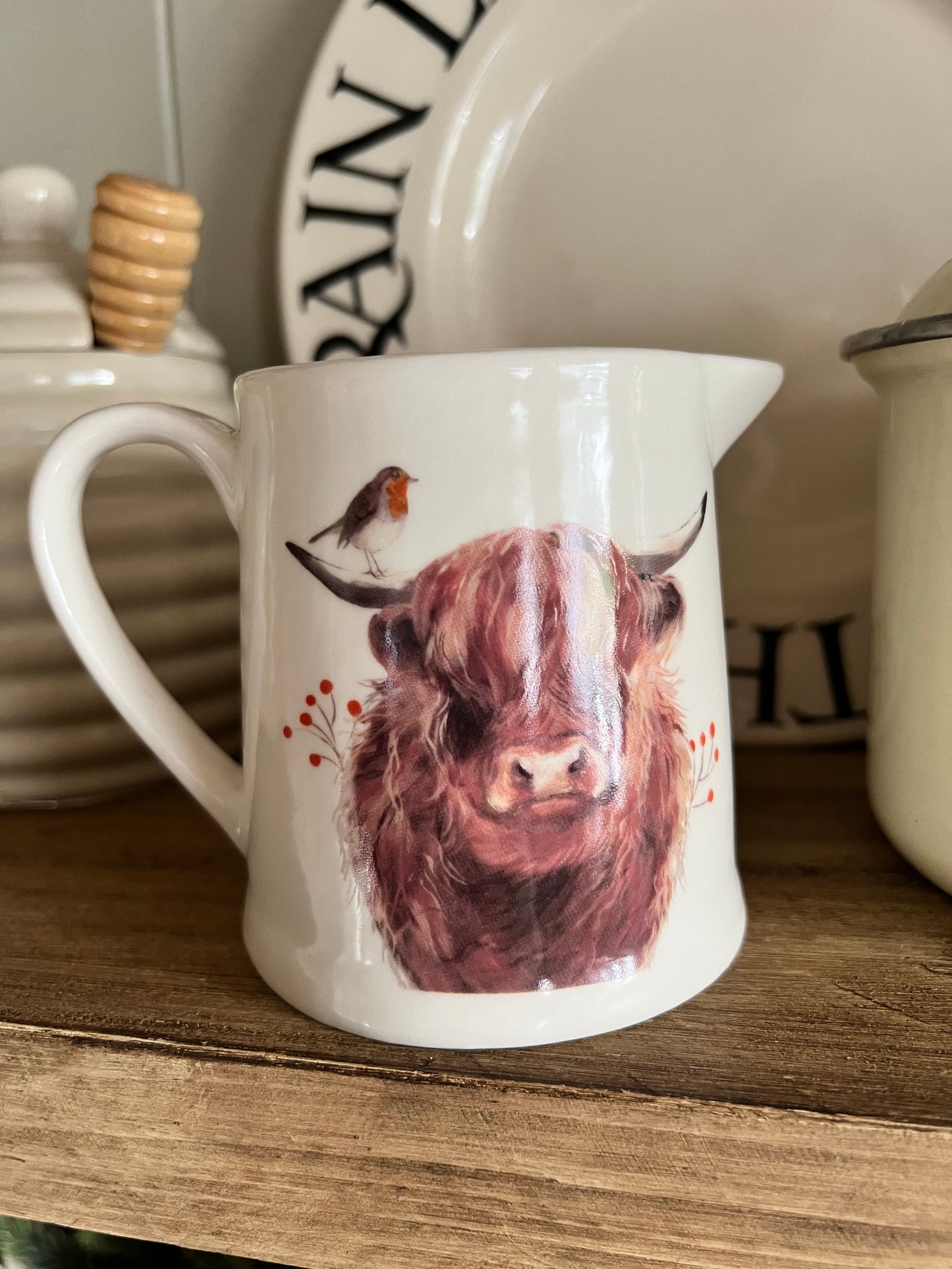 Highland Cow Jug