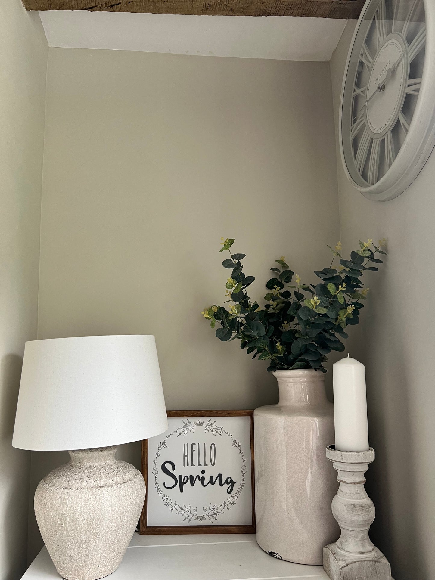 *REDUCED TO CLEAR* Hello Spring Wooden Sign