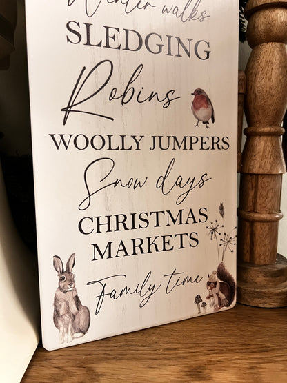 Magic Of Christmas Sign
