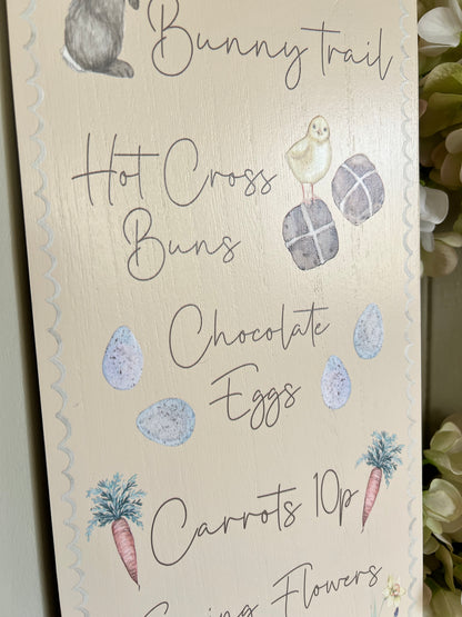 Easter Wooden Plaque