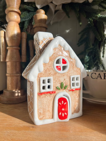 Gingerbread House Tea Light Holder