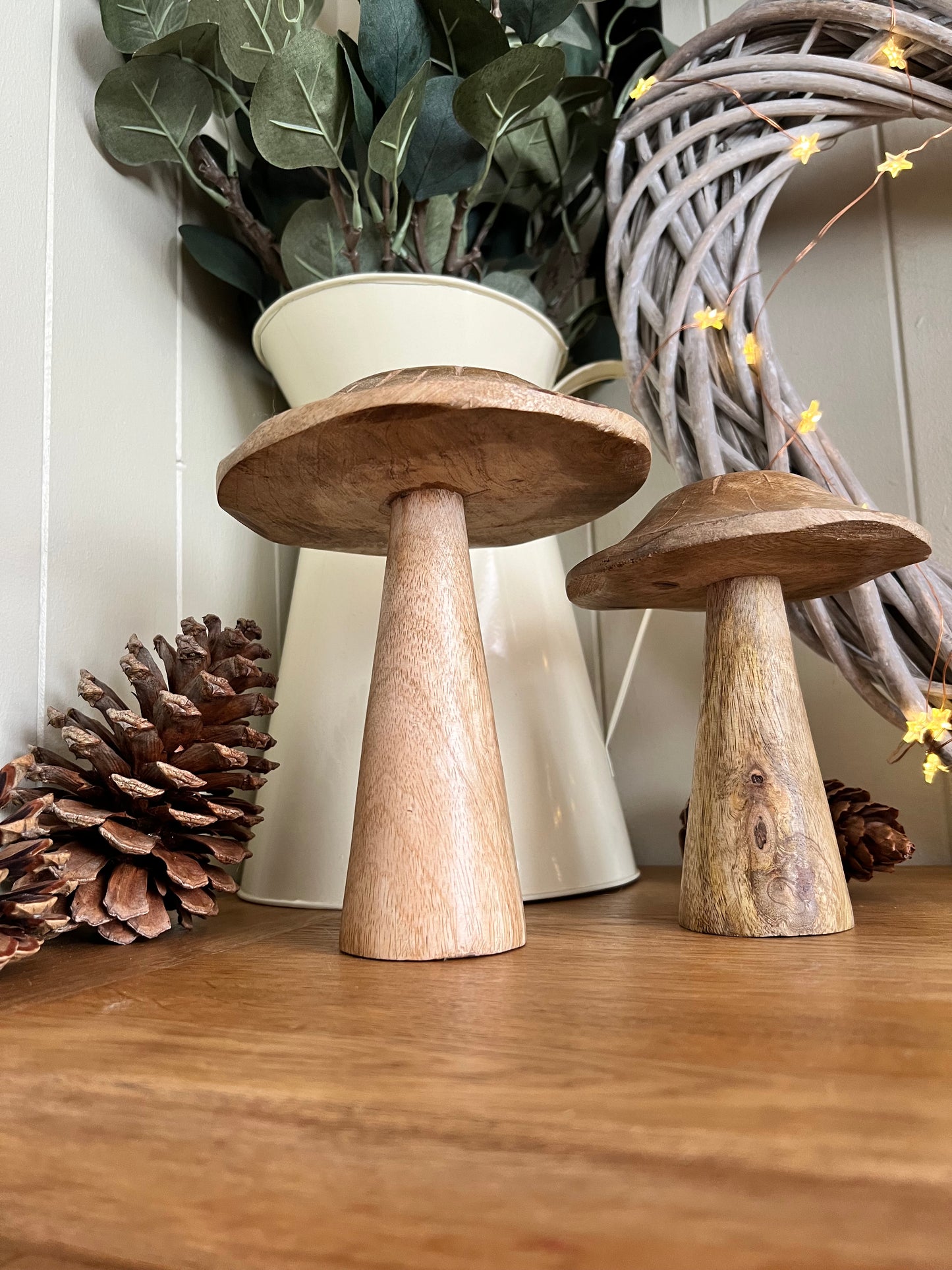 Wooden Mushrooms (Sold Individually)
