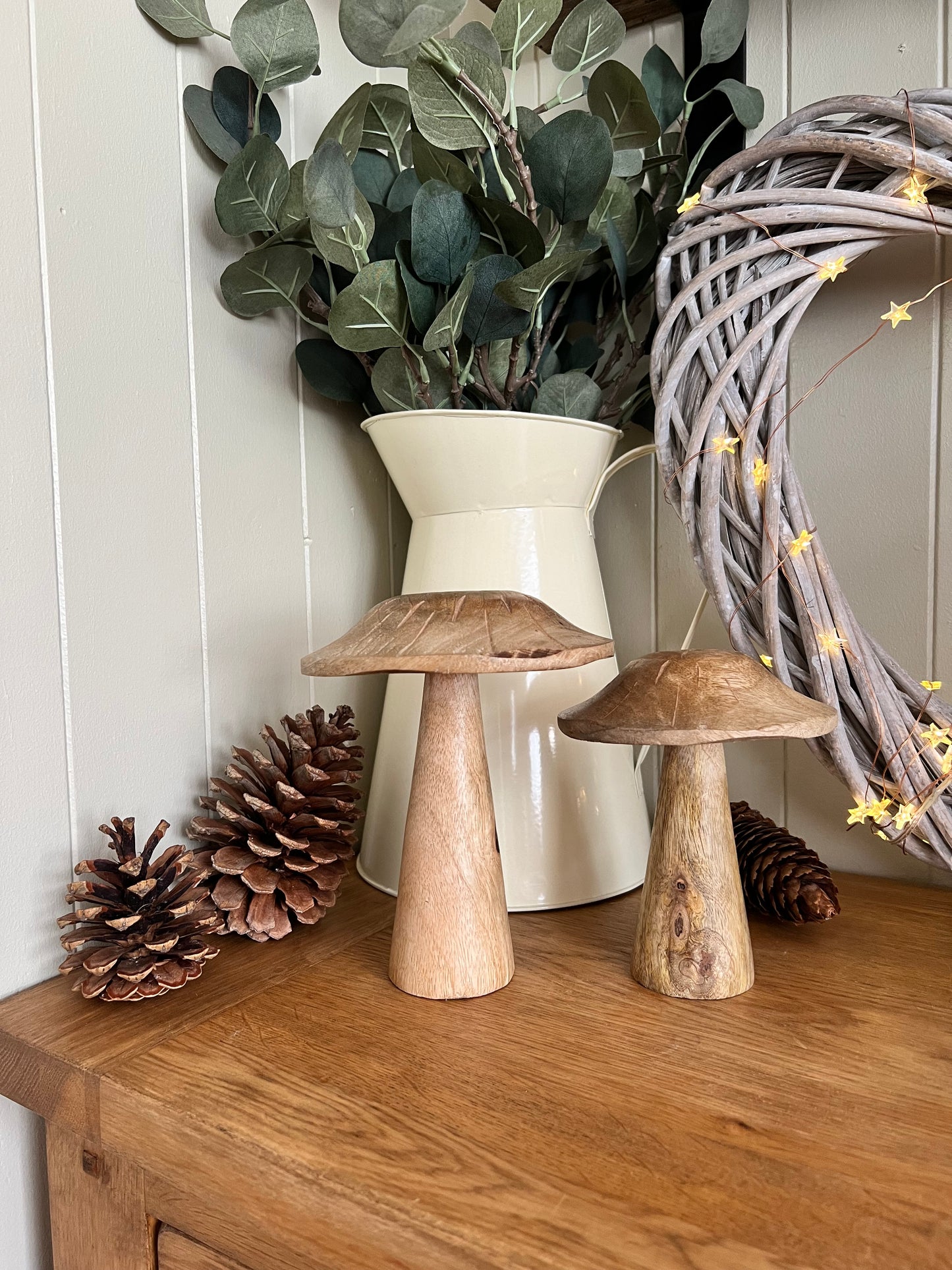 Wooden Mushrooms (Sold Individually)