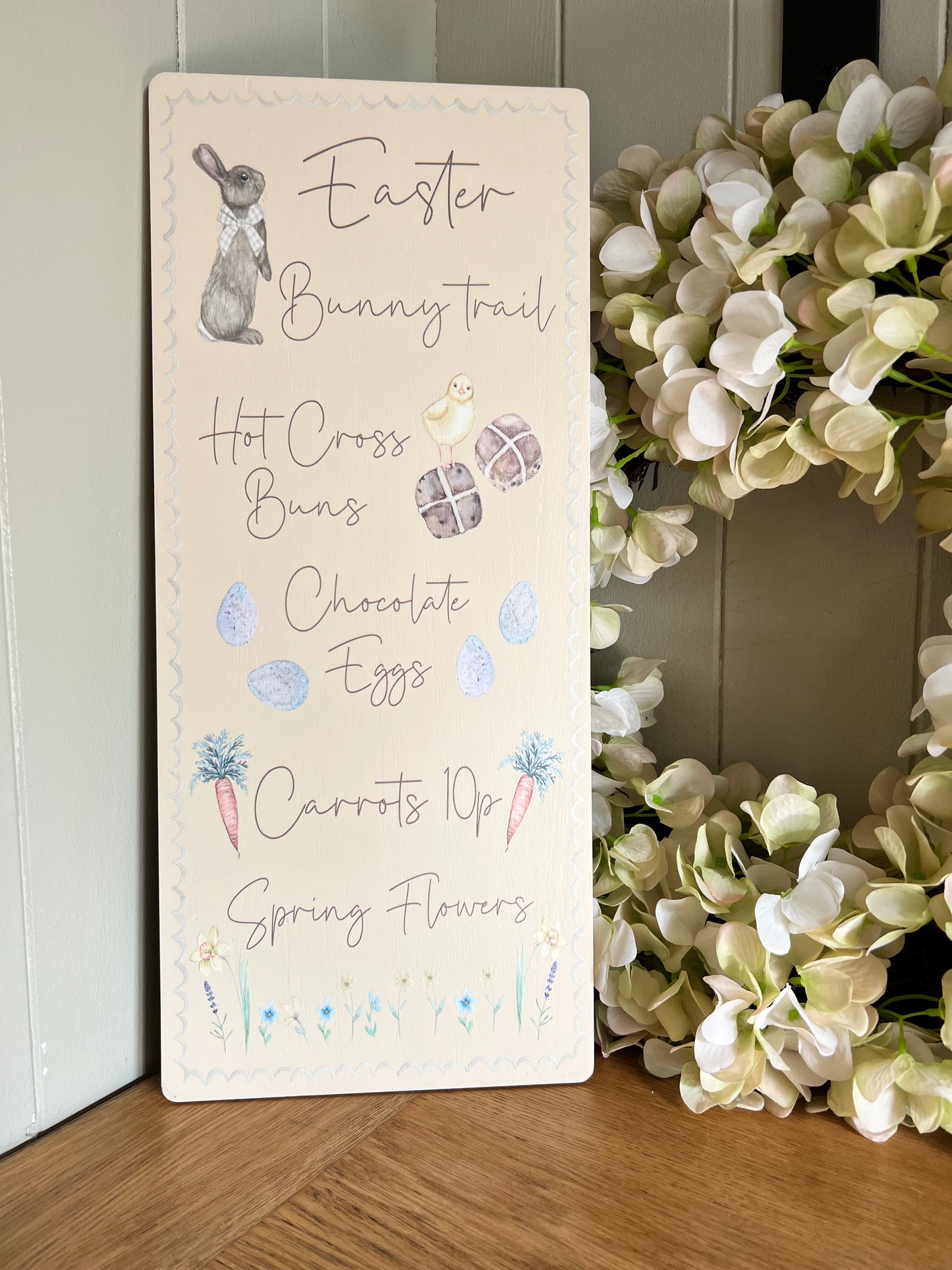 Easter Wooden Plaque