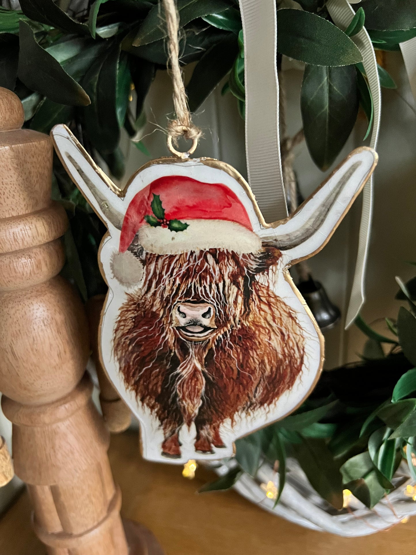 Highland Cow Bauble