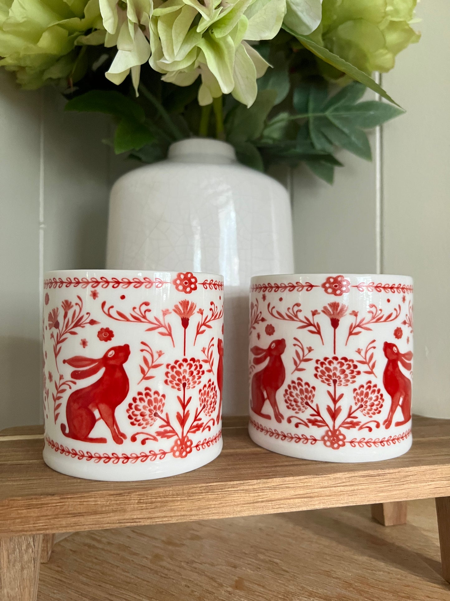 Folk Hare Mug