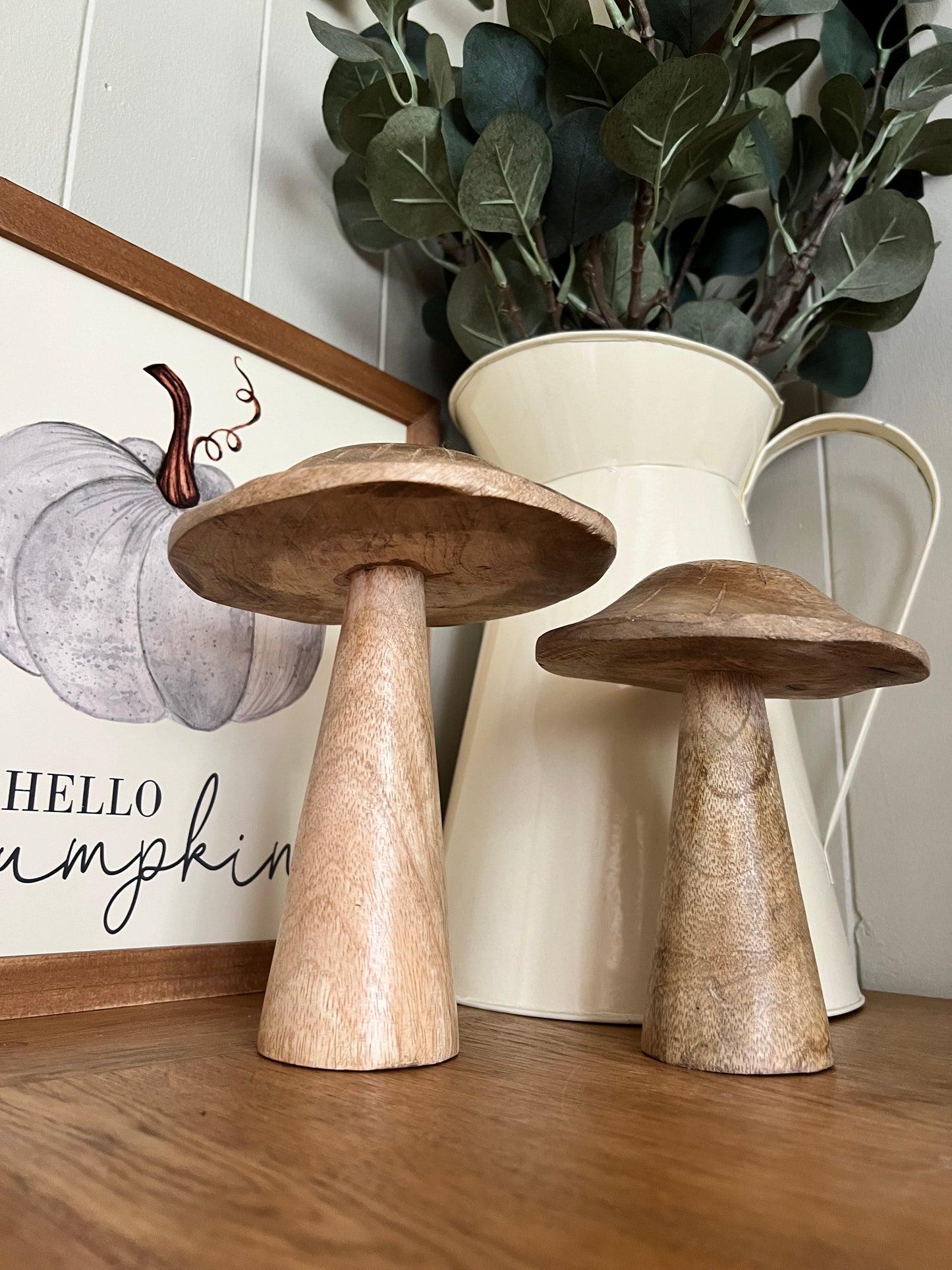 Wooden Mushrooms (Sold Individually)