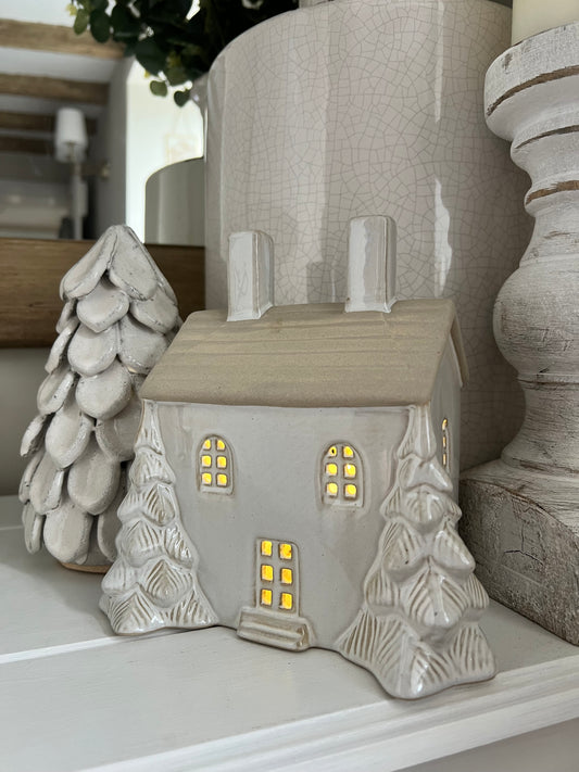 LED Ceramic Cottage
