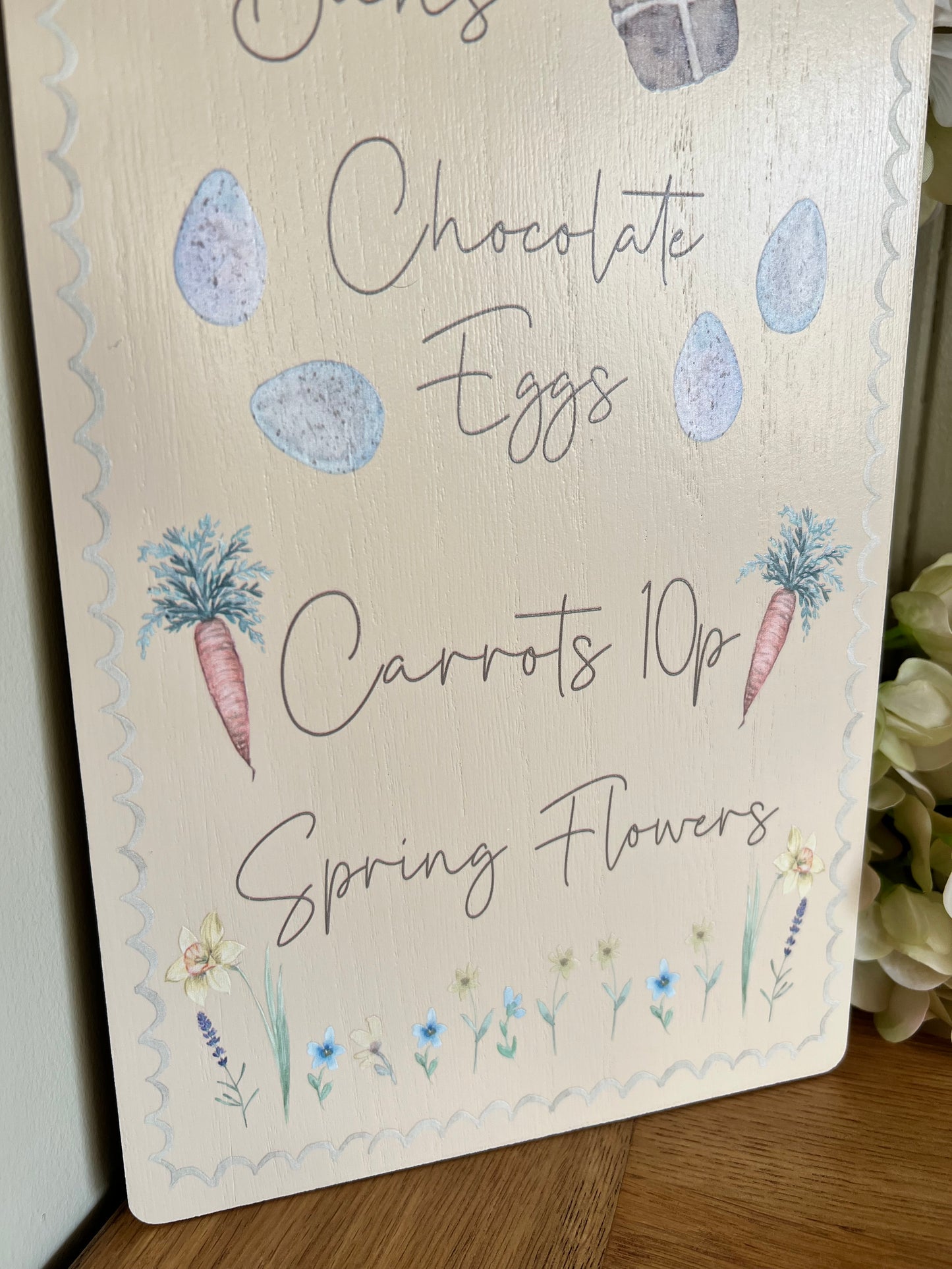 Easter Wooden Plaque