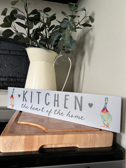 Duck Kitchen Sign