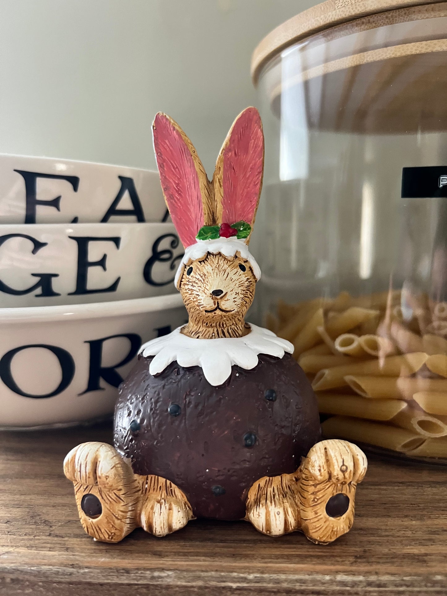 Jasper Rabbit Christmas Pudding