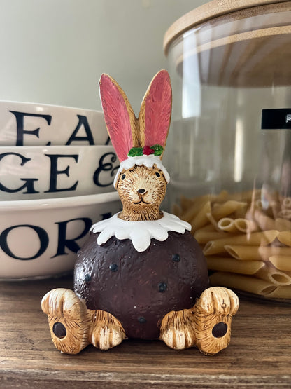 Jasper Rabbit Christmas Pudding