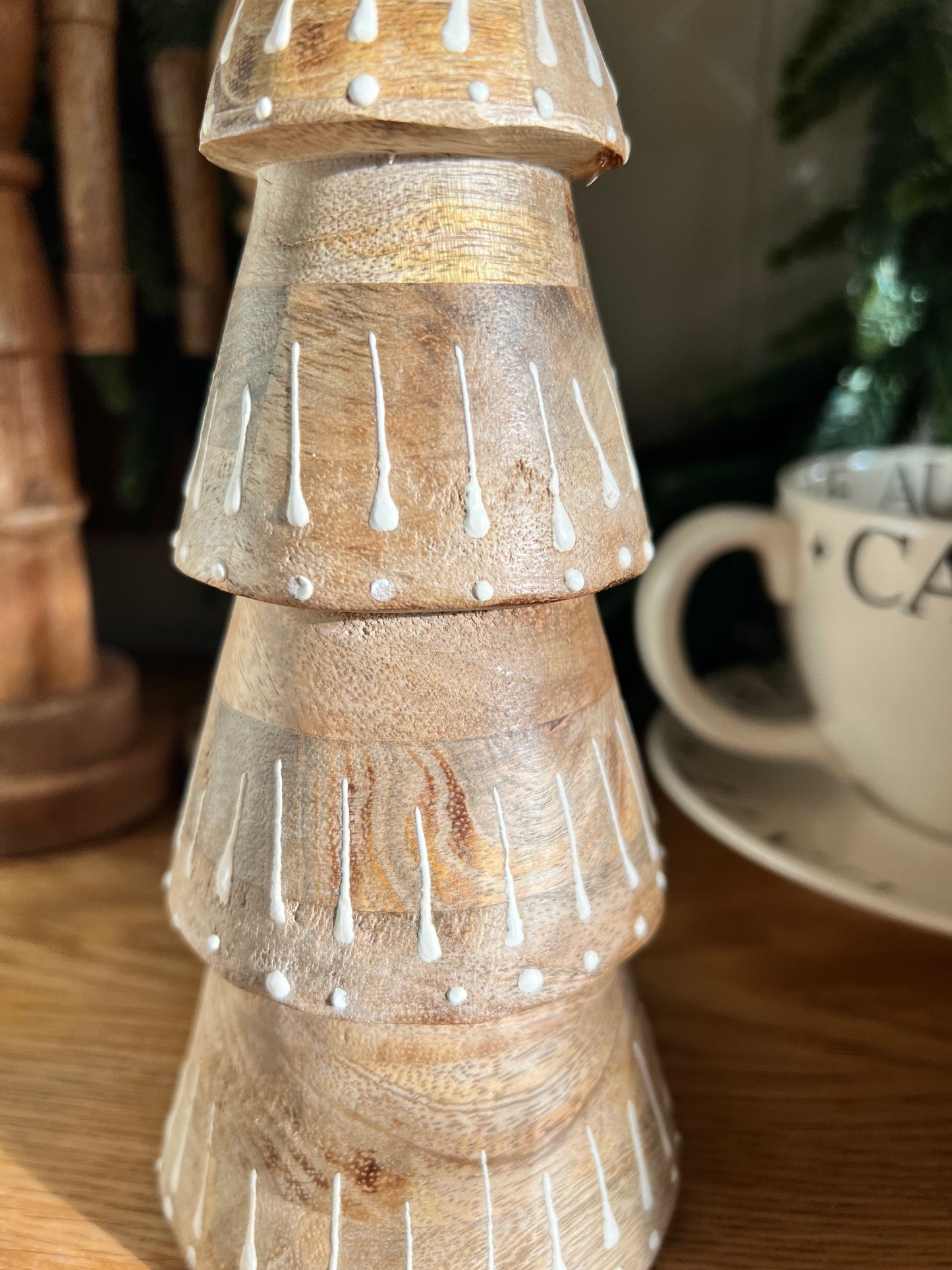 Mango Wood Christmas Tree