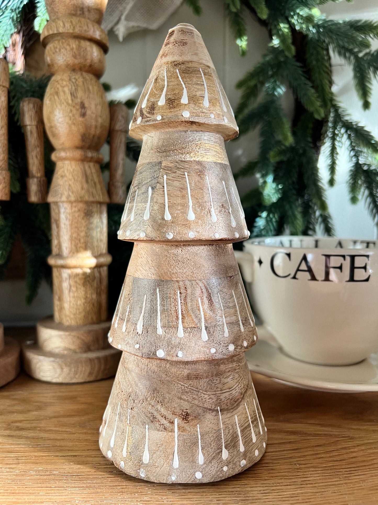 Mango Wood Christmas Tree