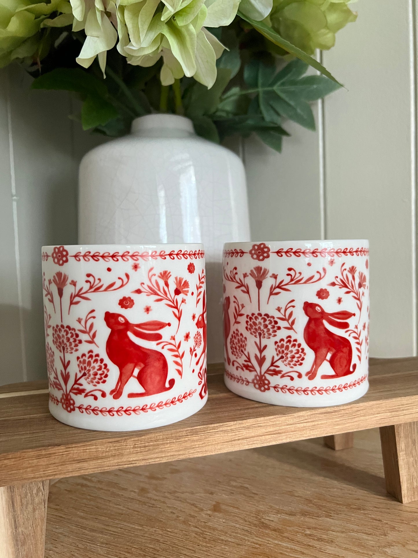 Folk Hare Mug