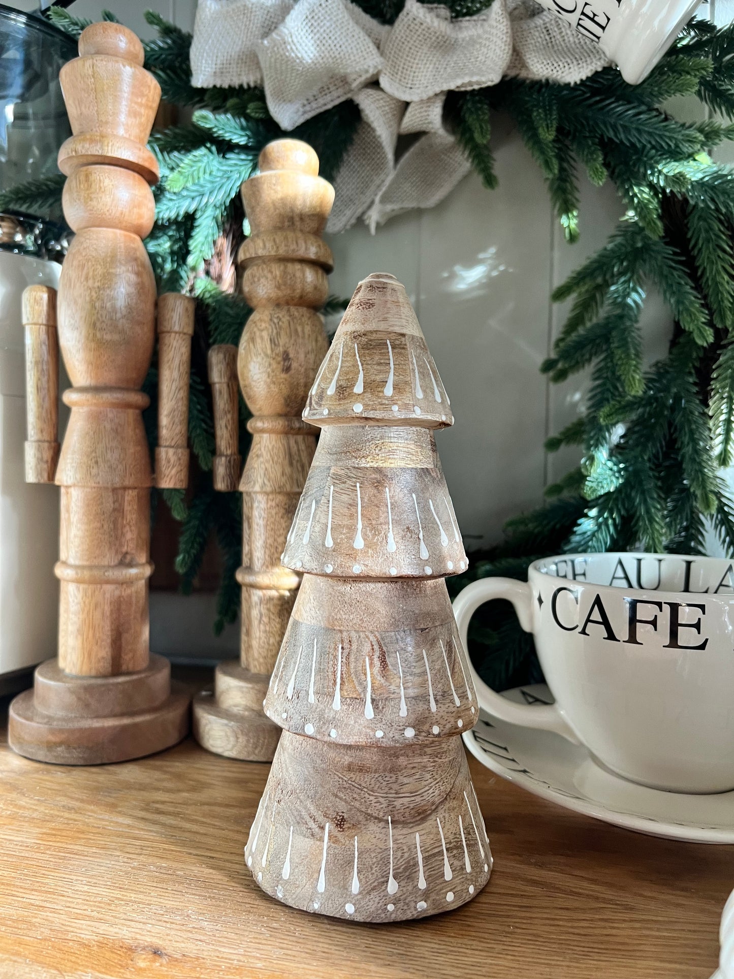 Mango Wood Christmas Tree