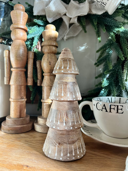 Mango Wood Christmas Tree