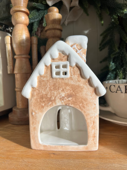 Gingerbread House Tea Light Holder